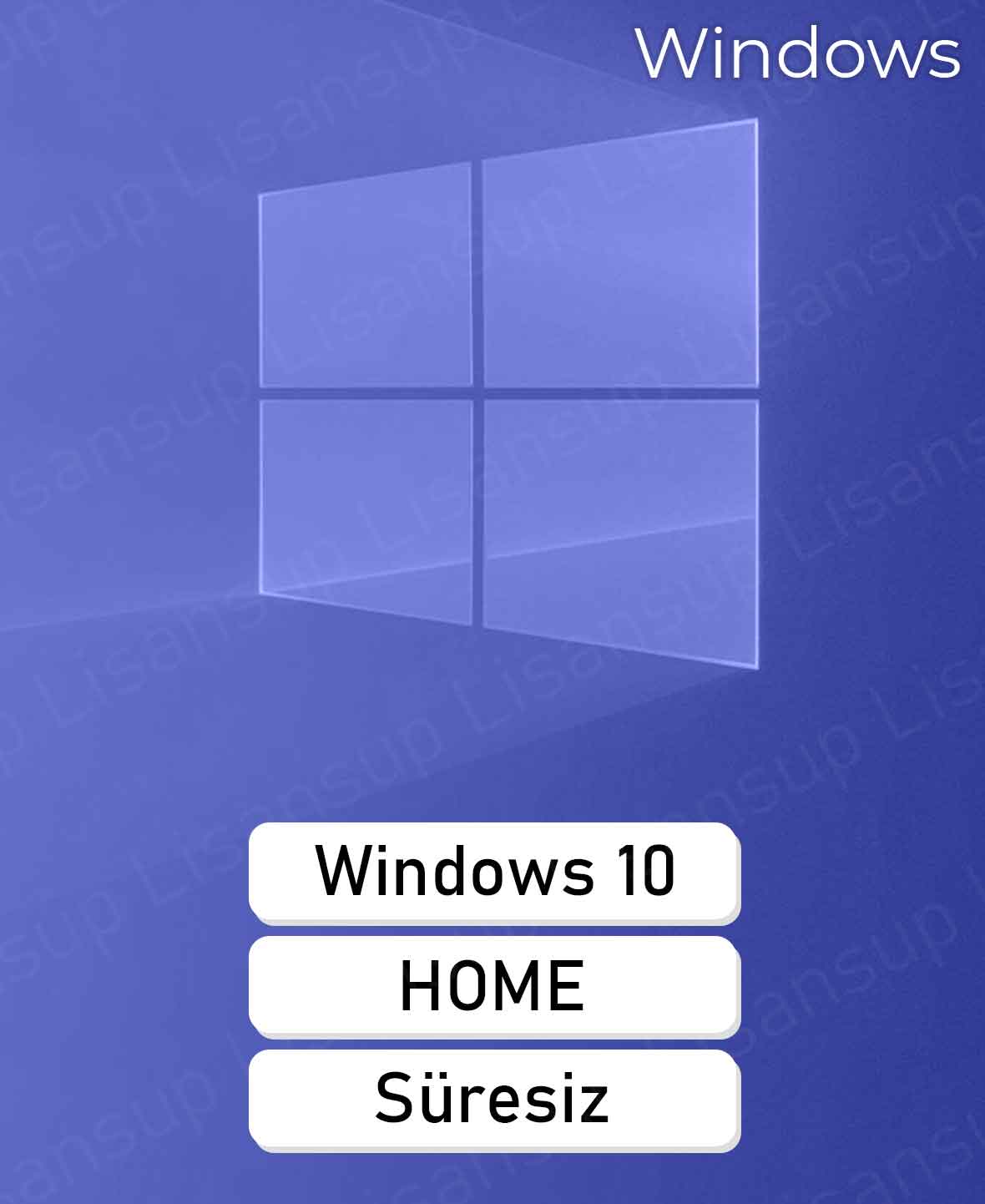 62 Windows 10 Home Retail Lisans