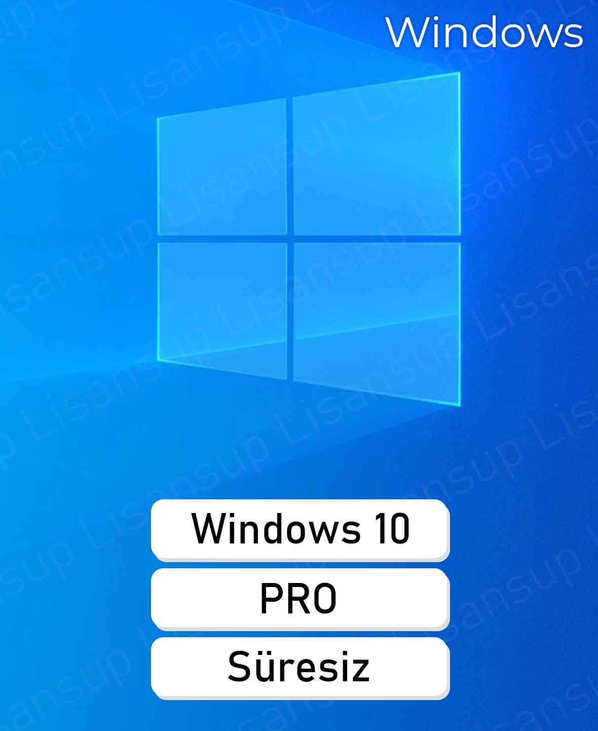 65 Windows 10 Pro Retail Lisans