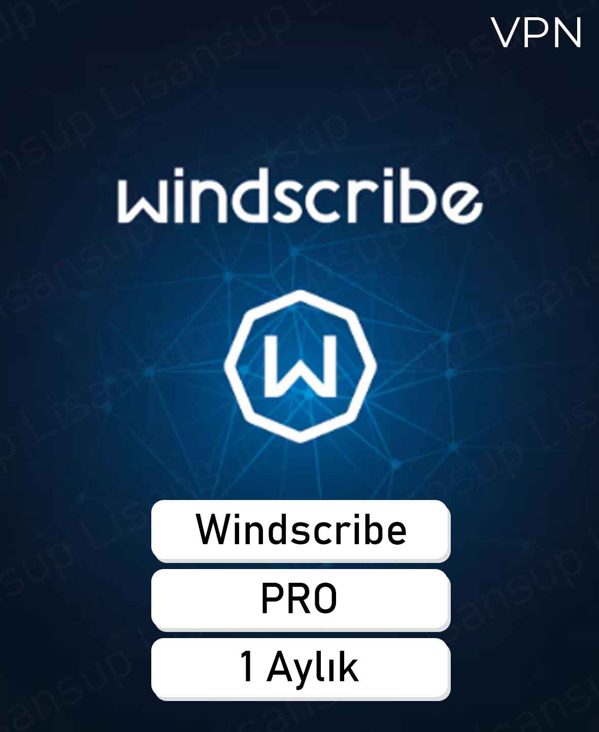 8 Windscribe - 1 Aylık