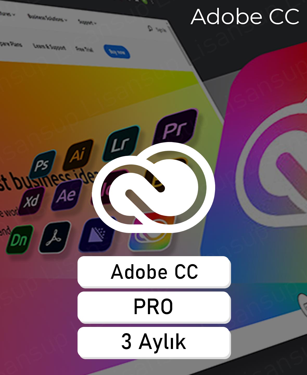 Adobe Creative Cloud - 3 Aylık