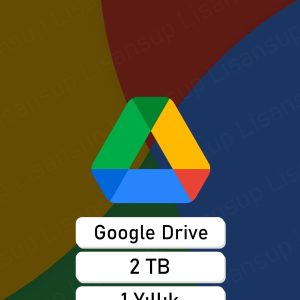 Google Drive 2TB - 1 Yıllık