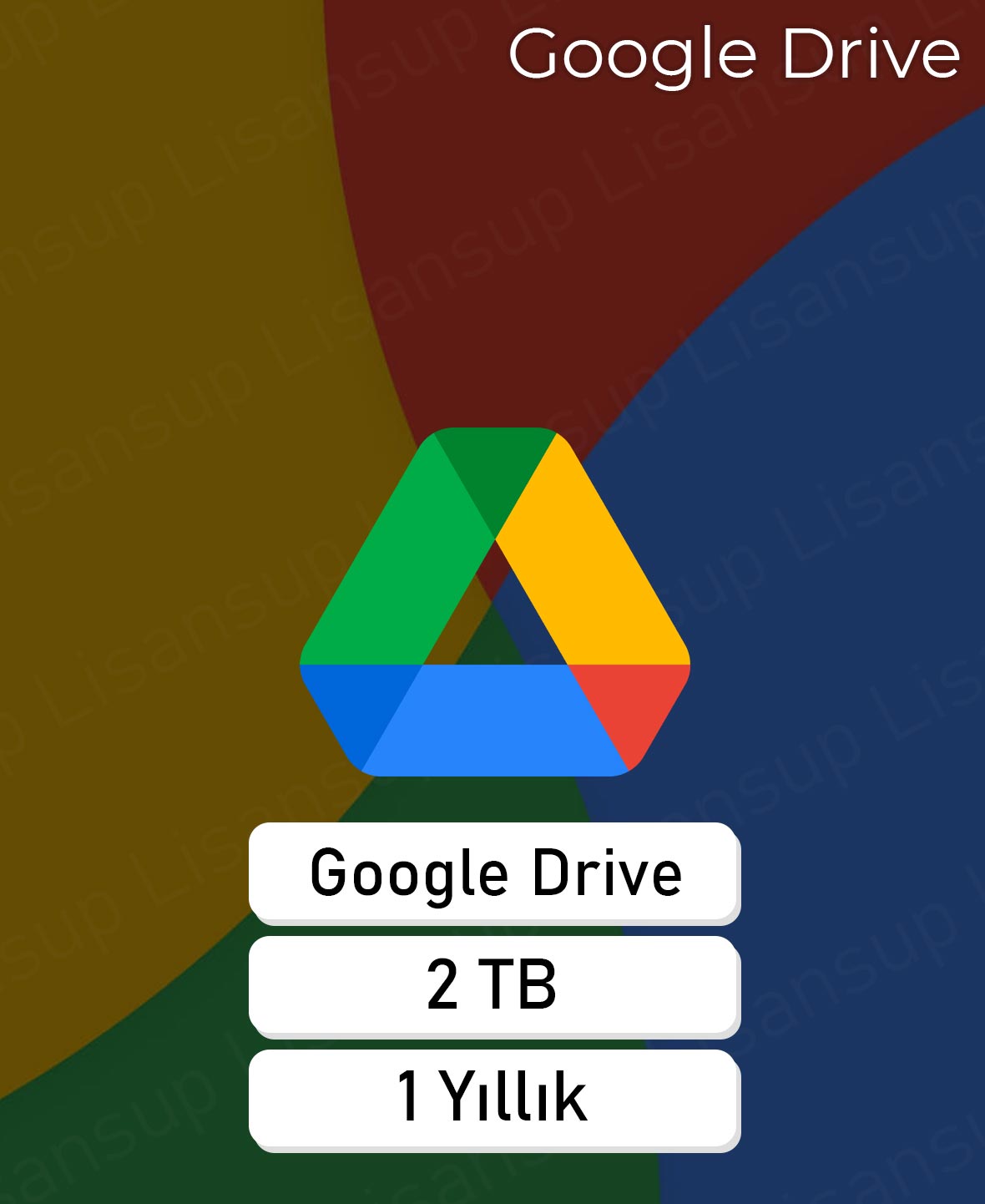 Google Drive 2TB - 1 Yıllık
