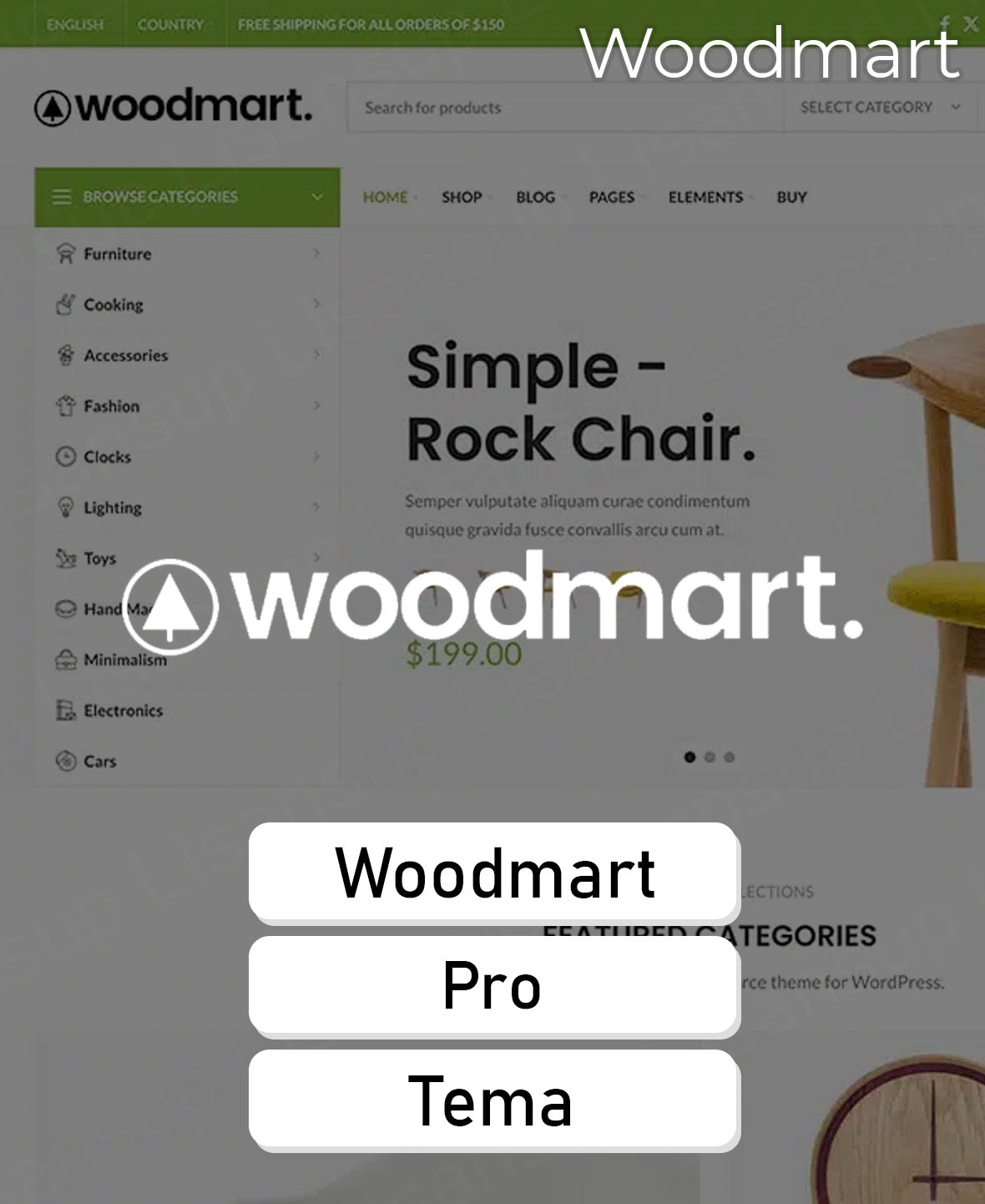 Woodmart Tema